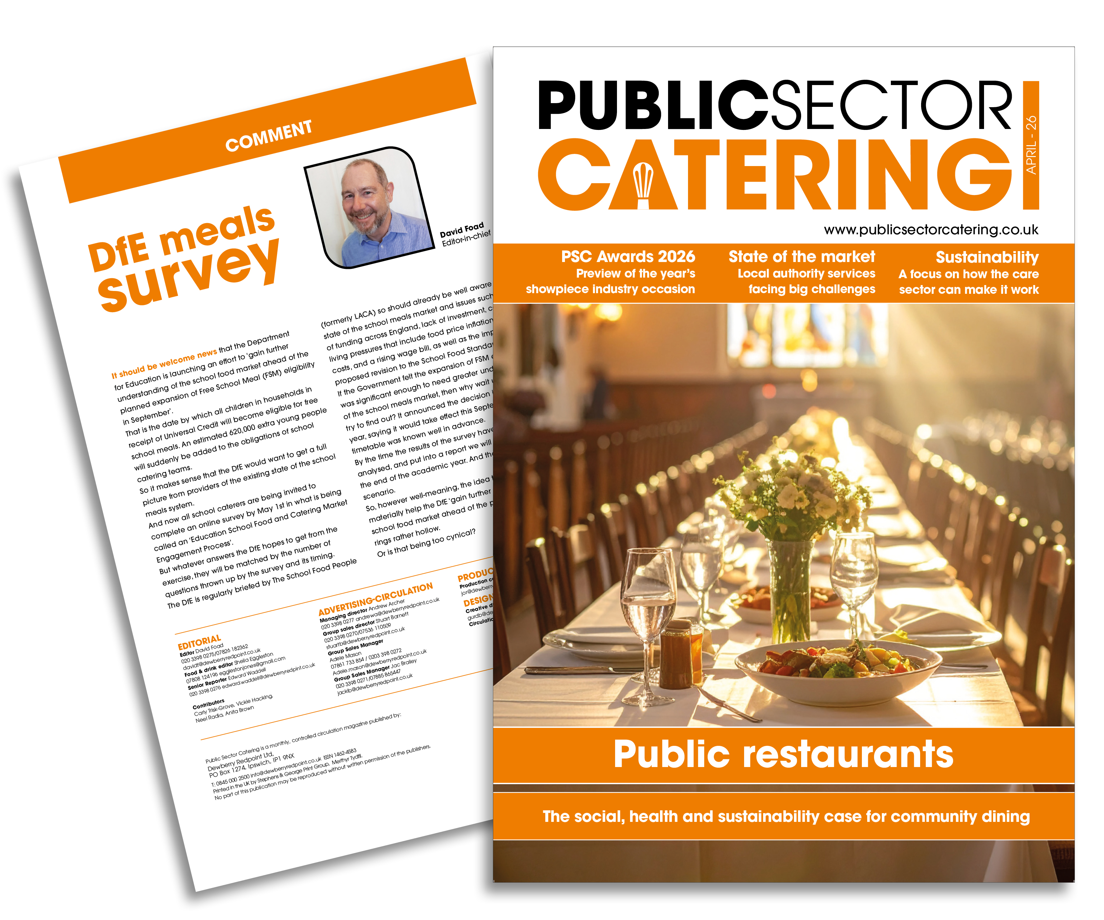 Public Sector Catering magazine