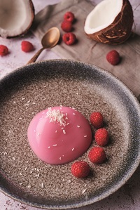 Rasberry Jelly and Coconut