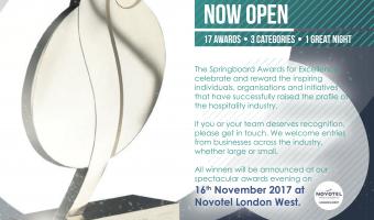 Springboard Awards for Excellence 2017 call for entries