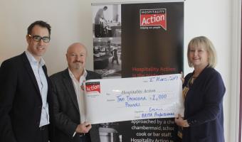 Brita raises £2,000 for Hospitality Action at Great Hospitality Show