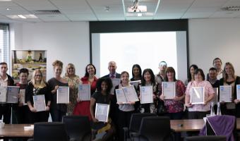 Dine Contract Catering celebrates apprentices at graduation