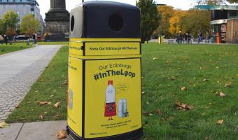 Hubbub and City of Edinburgh Council launches on-street recycling 
