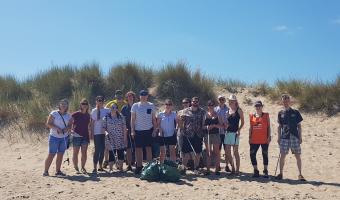 Contract caterer Elior UK tackles beach litter 