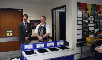 LACA’s #cookeditmyselfie winner presented with new school equipment