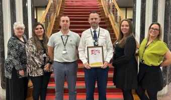 Bury Catering achieves Food for Life Served Here gold certificate 