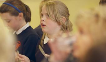 Sacla gives school children an operatic lunchtime