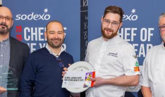 Sodexo crowns Andrew Ridewood as Chef of the Year winner