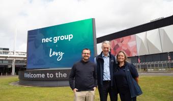 NEC Group starts partnership with Levy to enhance food & beverage offer 