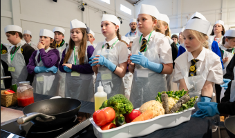 Chartwells educates Cornwall pupils on sustainability & food waste