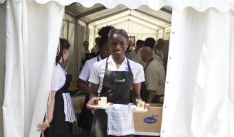 Cucina Restaurant's team caters for all-star charity cricket match