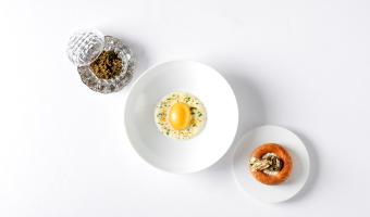 Two-Michelin-Star chef Alex Dilling brings fine dining menu to Searcys