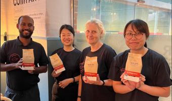 company cooks community blend coffee