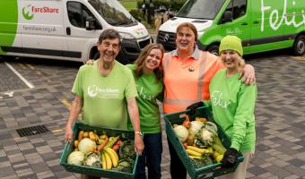 Food redistribution charities FareShare & The Felix Project to merge 