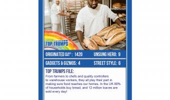top trumps car game key workers food service