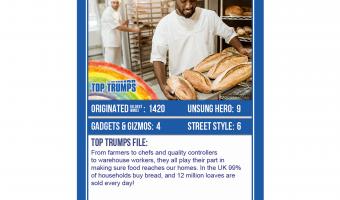 top trumps car game key workers food service