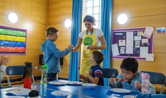 Chartwells host cooking & nutrition workshops for nearly 3,000 families