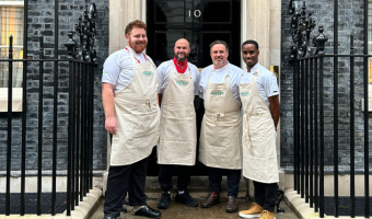 four school chefs dinner 10 downing street