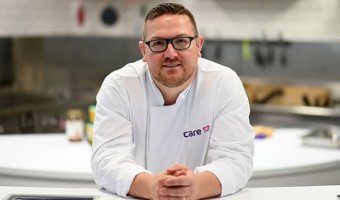 Hotel services manager chef James Clear 