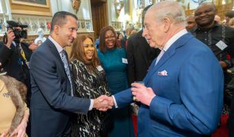 NACC chair attends royal reception at Windsor Castle recognising UK carers 