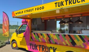 Mellors unveils new Tuk Truck to serve street food in schools  