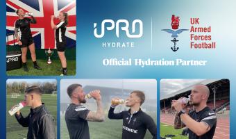 iPRO extends partnership with UK Armed Forces Football 