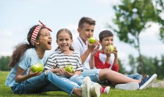 Derby school teaches pupils about healthy eating & exercise 