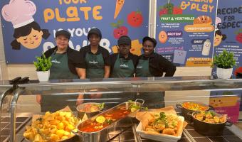 Juniper celebrates school catering contract win with new branding