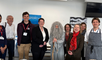 Government Minister visits London school to view scratch-cooking in action