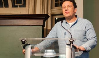Jamie Oliver supports Bang In Some Beans campaign