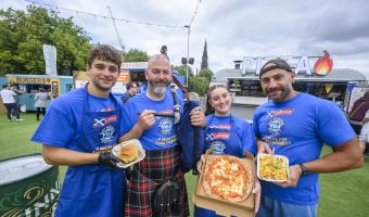 Edinburgh food trucks join campaign to fight hunger & isolation  
