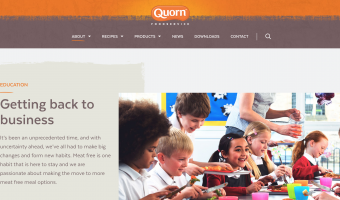 quorn school caterers covid-19 reopening foodservice hub