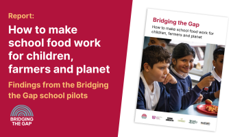 Sustain unveils ‘How to make school food work for children, farmers & planet’ report