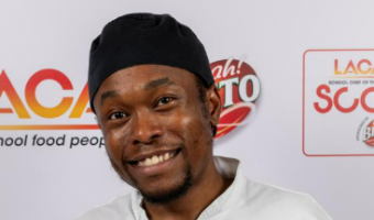 Raheem Morgan wins LACA's School Chef of The Year competition