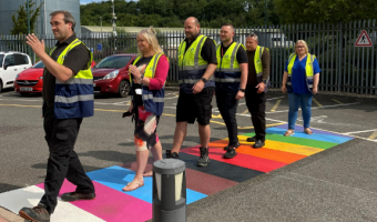 Kff creates permanent reminder of Pride at Aylesford HQ 