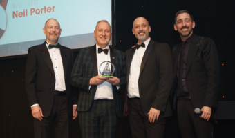 Neil Porter receives Lifetime Achievement accolade