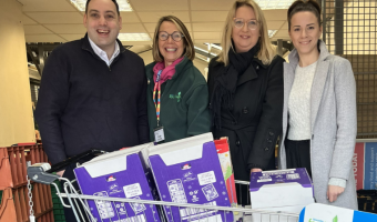 Pineapple Recruitment donates over 200 advent calendars to local foodbank