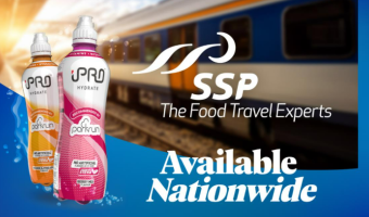 Hydration brand iPRO launches across SSP’s UK travel network 