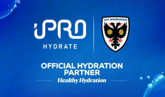 iPRO Hydrate partners with AFC Wimbledon for 2025-26 season 