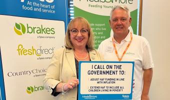 Sysco teams up with Meals & More to highlight poverty crisis to parliament 