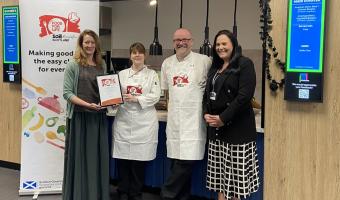 BaxterStorey & Queen Margaret University receive Food for Life accolade