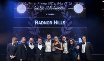 Radnor Hills wins sustainable supplier accolade at FWD awards ceremony 