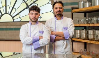 Pastry chefs Erycsson Barbosa and Jamie Akitoye