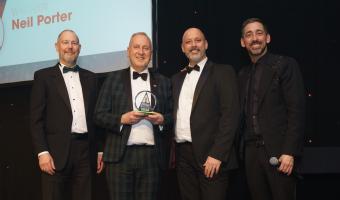 Neil Porter receives Lifetime Achievement accolade