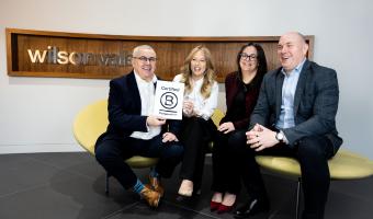 Contract caterer Wilson Vale celebrates B Corp certification milestone  