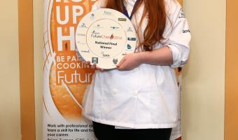 Image of FutureChef 2014 winner Anna Carmichael