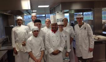 WKC chefs spend day with Armed Forces