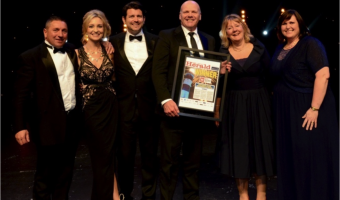 CATERed wins CSR award at local paper's awards night