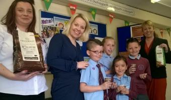 Barry Callebaut joins forces with local primary school in support of Oxfam ebola