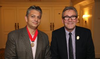 Image of Craft Guild chair Christopher Basten and CEO Martin Bates