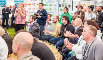 Image of great turn-out for UCFF at River Cottage in Devon